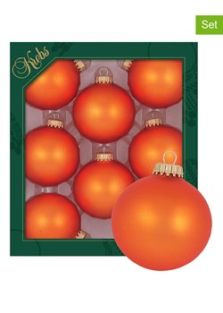 Krebs Glas Lauscha Bombki (8 szt.) w kolorze pomarańczowym - Ø 7 cm - id: 13339362 - marki Krebs Glas Lauscha - 187312872 Krebs Glas Lauscha Bombki (8 szt.) w kolorze pomarańczowym - Ø 7 cm ze sklepu Limango Polska w kategorii Dekoracje bożonarodzeniowe - zdjęcie 187312872