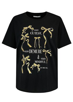 Sublevel Koszulka w kolorze czarnym ze sklepu Limango Polska w kategorii Bluzki damskie - zdjęcie 187312984