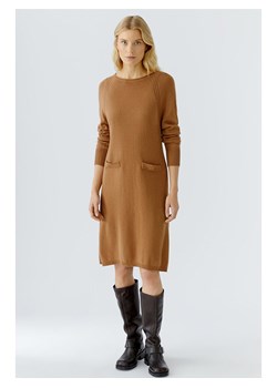 Oui Dzianinowa sukienka w kolorze karmelowym - id: 17969787 - marki Limango Polska - 187313601 Oui Dzianinowa sukienka w kolorze karmelowym ze sklepu Limango Polska w kategorii Sukienki - zdjęcie 187313601