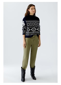 Oui Sweter w kolorze czarno-białym - id: 17969863 - marki Limango Polska - 187313781 Oui Sweter w kolorze czarno-białym ze sklepu Limango Polska w kategorii Swetry damskie - zdjęcie 187313781