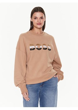 Boss Bluza Ecomy 50485251 Brązowy Oversize ze sklepu MODIVO w kategorii Bluzy damskie - zdjęcie 187314064