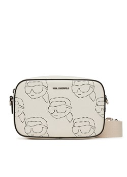 KARL LAGERFELD Torebka A2W30066 Biały - id: 0000305476821 - marki Karl Lagerfeld - 187314071 KARL LAGERFELD Torebka A2W30066 Biały ze sklepu MODIVO w kategorii Listonoszki - zdjęcie 187314071