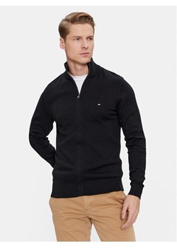 Tommy Hilfiger Kardigan MW0MW28050 Czarny Regular Fit - id: 0000302819416 - marki Tommy Hilfiger - 187314120 Tommy Hilfiger Kardigan MW0MW28050 Czarny Regular Fit ze sklepu MODIVO w kategorii Swetry męskie - zdjęcie 187314120