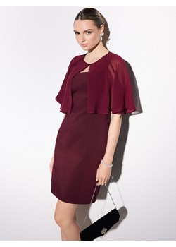Mohito - Sukienka mini z bolerkiem - mahoń - id: 817IY-93X - marki Mohito - 187314612 Mohito - Sukienka mini z bolerkiem - mahoń ze sklepu Mohito w kategorii Sukienki - zdjęcie 187314612