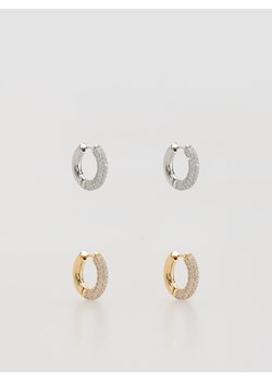 Reserved - Zestaw kolczyków z cyrkoniami - wielobarwny - id: 520FD-MLC - marki Reserved - 187315224 Reserved - Zestaw kolczyków z cyrkoniami - wielobarwny ze sklepu Reserved w kategorii Kolczyki - zdjęcie 187315224