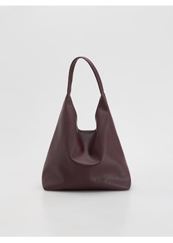 Reserved - Torebka hobo - mahoniowy - id: 643FC-93X - marki Reserved - 187315274 Reserved - Torebka hobo - mahoniowy ze sklepu Reserved w kategorii Torebki hobo - zdjęcie 187315274