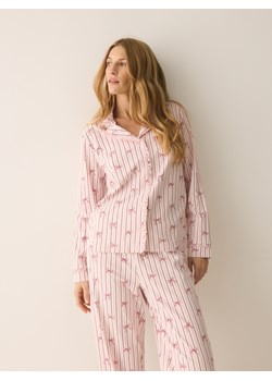 Reserved - Wzorzysta piżama dwuczęściowa - różowy - id: 967EX-30X - marki Reserved - 187315432 Reserved - Wzorzysta piżama dwuczęściowa - różowy ze sklepu Reserved w kategorii Piżamy damskie - zdjęcie 187315432
