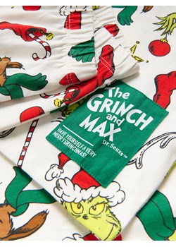 Reserved - Świąteczna piżama Grinch - złamana biel ze sklepu Reserved w kategorii Piżamy dziecięce - zdjęcie 187315444