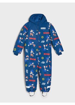 Sinsay - Zimowy kombinezon Sonic the Hedgehog - granatowy ze sklepu Sinsay w kategorii Kombinezony chłopięce - zdjęcie 187316004
