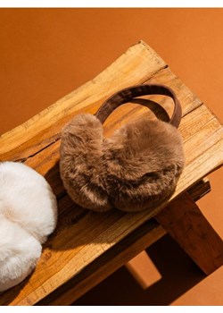 Sinsay - Nauszniki z futerkiem - brązowy - id: 759FG-89X - marki Sinsay - 187316074 Sinsay - Nauszniki z futerkiem - brązowy ze sklepu Sinsay w kategorii Nauszniki damskie - zdjęcie 187316074