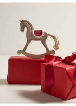 Sinsay - Dekoracja świąteczna - bordowy - id: 901GF-83X - marki Sinsay - 187316100 Sinsay - Dekoracja świąteczna - bordowy ze sklepu Sinsay w kategorii Dekoracje bożonarodzeniowe - zdjęcie 187316100