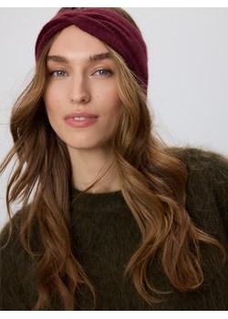 Reserved - Opaska z wełną i kaszmirem - burgundowy - id: 648FE-53X - marki Reserved - 187316652 Reserved - Opaska z wełną i kaszmirem - burgundowy ze sklepu Reserved w kategorii Opaski damskie - zdjęcie 187316652