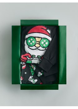 Reserved - Świąteczna piżama - czarny - id: 983HI-99X - marki Reserved - 187316714 Reserved - Świąteczna piżama - czarny ze sklepu Reserved w kategorii Piżamy dziecięce - zdjęcie 187316714