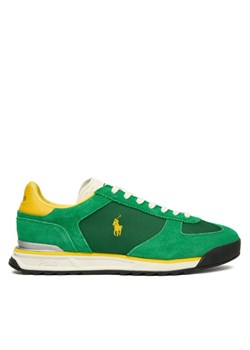 Sneakersy Polo Ralph Lauren 809P01641002 Zielony ze sklepu eobuwie.pl w kategorii Buty sportowe męskie - zdjęcie 187317363
