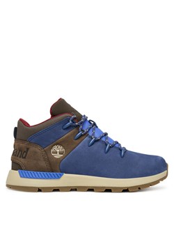Trzewiki Timberland Mid Lace UP SneakerTB0A6AG5EP21 Niebieski - id: 0000305584977 - marki Timberland - 187317390 Trzewiki Timberland Mid Lace UP SneakerTB0A6AG5EP21 Niebieski ze sklepu eobuwie.pl w kategorii Buty zimowe dziecięce - zdjęcie 187317390