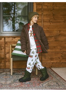 Reserved - Kurtka oversize - brązowy - id: QG000-98X - marki Reserved - 187318391 Reserved - Kurtka oversize - brązowy ze sklepu Reserved w kategorii Kurtki chłopięce - zdjęcie 187318391