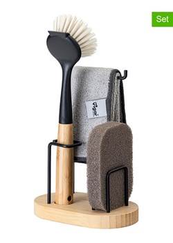 Vigar 4-częściowy organizer "Vintage" w kolorze jasnobrązowym - 14 x 26 x 8,5 cm ze sklepu Limango Polska w kategorii Akcesoria kuchenne - zdjęcie 187318543