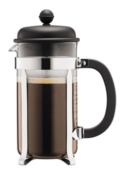 bodum Zaparzacz "Caffettiera'' w kolorze srebrno-czarnym - 1 l - id: 17630076 - marki Bodum - 187318581 bodum Zaparzacz "Caffettiera'' w kolorze srebrno-czarnym - 1 l ze sklepu Limango Polska w kategorii Dzbanki i zaparzacze - zdjęcie 187318581