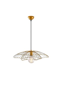 WellHome Lampa wisząca w kolorze złotym - 50 x 30 cm - id: 17699180 - marki Wellhome - 187318624 WellHome Lampa wisząca w kolorze złotym - 50 x 30 cm ze sklepu Limango Polska w kategorii Oświetlenie - zdjęcie 187318624