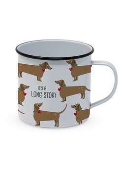 ppd Kubek jumbo "Long Story" w kolorze biało-jasnobrązowym - 400 ml - id: 17823767 - marki Ppd - 187318874 ppd Kubek jumbo "Long Story" w kolorze biało-jasnobrązowym - 400 ml ze sklepu Limango Polska w kategorii Naczynia - zdjęcie 187318874