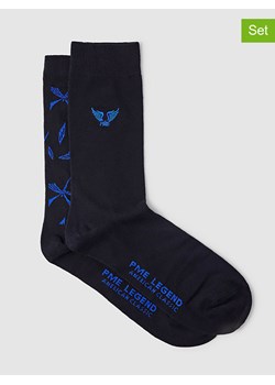 PME Legend Skarpety (2 pary) w kolorze granatowym ze sklepu Limango Polska w kategorii Skarpetki męskie - zdjęcie 187318954