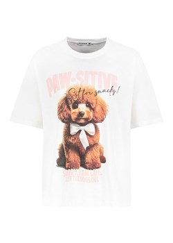 Sublevel Koszulka w kolorze białym ze sklepu Limango Polska w kategorii Bluzki damskie - zdjęcie 187319001