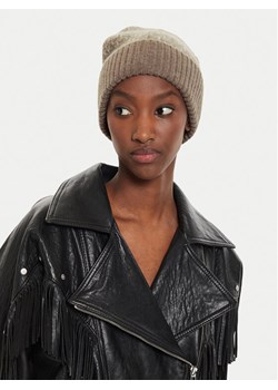 Calvin Klein Czapka Monogram Fold K60K612595 Beżowy - id: 8720639564675 - marki Calvin Klein - 187319830 Calvin Klein Czapka Monogram Fold K60K612595 Beżowy ze sklepu MODIVO w kategorii Czapki zimowe damskie - zdjęcie 187319830