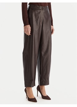 ACCESS FASHION Spodnie z imitacji skóry 54-5132-188 Brązowy Regular Fit - id: 0000305850799 - marki Access Fashion - 187319913 ACCESS FASHION Spodnie z imitacji skóry 54-5132-188 Brązowy Regular Fit ze sklepu MODIVO w kategorii Sukienki - zdjęcie 187319913