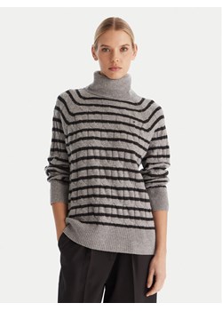 Tommy Hilfiger Golf WW0WW46791 Szary Regular Fit - id: 0000305376794 - marki Tommy Hilfiger - 187319934 Tommy Hilfiger Golf WW0WW46791 Szary Regular Fit ze sklepu MODIVO w kategorii Swetry damskie - zdjęcie 187319934