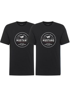 2 - PAK Męski T-Shirt Mustang Style Alex Black 1017333 4142 ze sklepu YouNeedit.pl w kategorii T-shirty męskie - zdjęcie 187321704