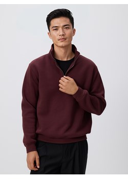 Reserved - Bluza ze stójką - bordowy ze sklepu Reserved w kategorii Bluzy męskie - zdjęcie 187322280