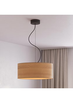 Designerska lampa wisząca do salonu HAJFA ECO fi - 40 cm - kolor dąb sonoma - id: 5842 - marki Ciekot Partners Sp. Z O. O. - 187322414 Designerska lampa wisząca do salonu HAJFA ECO fi - 40 cm - kolor dąb sonoma ze sklepu Lysne w kategorii Lampy wiszące - zdjęcie 187322414