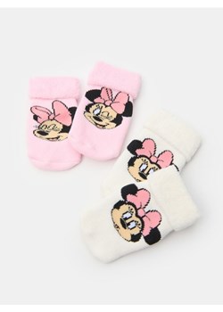 Sinsay - Skarpetki antypoślizgowe 2 pack Minnie Mouse - różowy ze sklepu Sinsay w kategorii Zabawki - zdjęcie 187322591