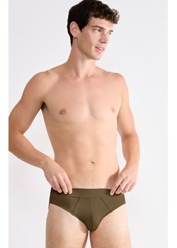 Sloggi bawełniane slipy męskie midi Briefs 10215471-7305, Kolor khaki, Rozmiar L, Sloggi ze sklepu Primodo w kategorii Majtki męskie - zdjęcie 187322944