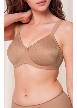 Triumph biustonosz minimizer ciemnobeżowy Essential W X 10166830, Kolor ciemnobeżowy, Rozmiar 75C, Triumph ze sklepu Primodo w kategorii Biustonosze - zdjęcie 187323051