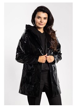 Awama Płaszcz przeciwdeszczowy w kolorze czarnym - id: 17790374 - marki AWAMA - 187323353 Awama Płaszcz przeciwdeszczowy w kolorze czarnym ze sklepu Limango Polska w kategorii Kurtki damskie - zdjęcie 187323353