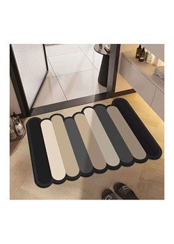 Elizabed Dywanik łazienkowy w kolorze czarno-szaro-beżowym - id: 17798590 - marki Elizabed - 187323360 Elizabed Dywanik łazienkowy w kolorze czarno-szaro-beżowym ze sklepu Limango Polska w kategorii Akcesoria łazienkowe - zdjęcie 187323360