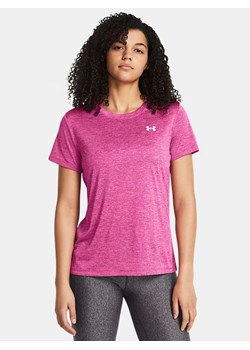 Under Armour Koszulka sportowa "Twist" w kolorze różowym - id: 17829272 - marki Under Armour - 187323393 Under Armour Koszulka sportowa "Twist" w kolorze różowym ze sklepu Limango Polska w kategorii Bluzki damskie - zdjęcie 187323393