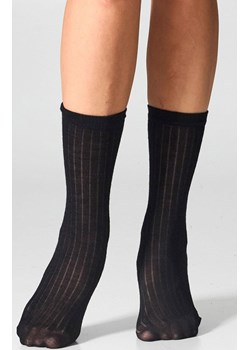 2-pack skarpetki damskie z wełną merynosów czarne W12 Merino, Kolor czarny, Rozmiar uniwersalny, LEGS ze sklepu Intymna w kategorii Skarpetki damskie - zdjęcie 187324380