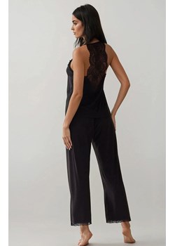 Piżama damska na ramiączkach i z długimi spodniami PURE DREAM, Kolor czarny, Rozmiar S, PURE SIN ze sklepu Intymna w kategorii Piżamy damskie - zdjęcie 187324480