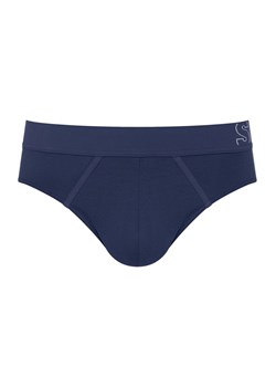 Sloggi bawełniane slipy męskie midi Briefs 10215471-1771, Kolor ciemnoniebieski, Rozmiar L, Sloggi ze sklepu Intymna w kategorii Majtki męskie - zdjęcie 187324532