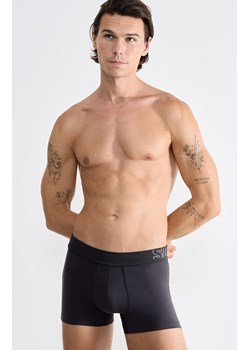 Sloggi bawełniane bokserki męskie Trunks 10215472-3828, Kolor grafitowy, Rozmiar M, Sloggi ze sklepu Intymna w kategorii Majtki męskie - zdjęcie 187324561