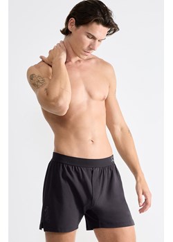 Sloggi bawełniane bokserki męskie Boxer Shorts 10215473-3828, Kolor grafitowy, Rozmiar L, Sloggi ze sklepu Intymna w kategorii Majtki męskie - zdjęcie 187324580