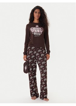 Juicy Couture Piżama JCLPJ225502 Brązowy Regular Fit ze sklepu MODIVO w kategorii Piżamy damskie - zdjęcie 187325074