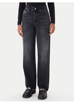 Tommy Jeans Jeansy Layla DW0DW21515 Czarny Straight Fit ze sklepu MODIVO w kategorii Jeansy damskie - zdjęcie 187325113