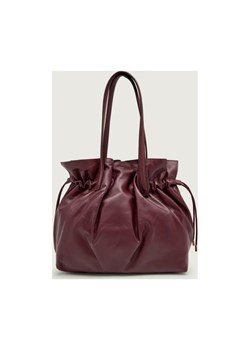 Marella Skórzany worek IMPATTO - id: MA255W000007005 - marki Marella - 187325723 Marella Skórzany worek IMPATTO ze sklepu Gomez Fashion Store w kategorii Torebki worki - zdjęcie 187325723