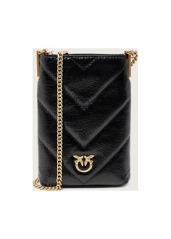 Pinko Skórzana torebka na telefon 7" ze sklepu Gomez Fashion Store w kategorii Etui - zdjęcie 187325734