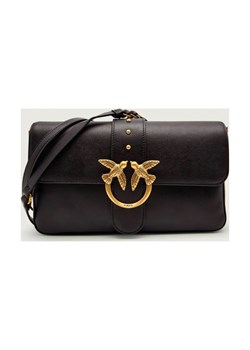 Pinko Skórzana listonoszka LOVE ONE CLASSIC SLOUCHY - id: PI255W000041582 - marki Pinko - 187325742 Pinko Skórzana listonoszka LOVE ONE CLASSIC SLOUCHY ze sklepu Gomez Fashion Store w kategorii Listonoszki - zdjęcie 187325742