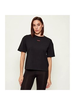 Hugo Bodywear T-shirt SHUFFLE | Oversize fit - id: BZ235W000034001 - marki Hugo Boss - 187325793 Hugo Bodywear T-shirt SHUFFLE | Oversize fit ze sklepu Gomez Fashion Store w kategorii Bluzki damskie - zdjęcie 187325793