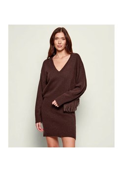 AKEP Sukienka | z dodatkiem wełny i kaszmiru - id: AP255W000031016 - marki Akep - 187325803 AKEP Sukienka | z dodatkiem wełny i kaszmiru ze sklepu Gomez Fashion Store w kategorii Sukienki - zdjęcie 187325803